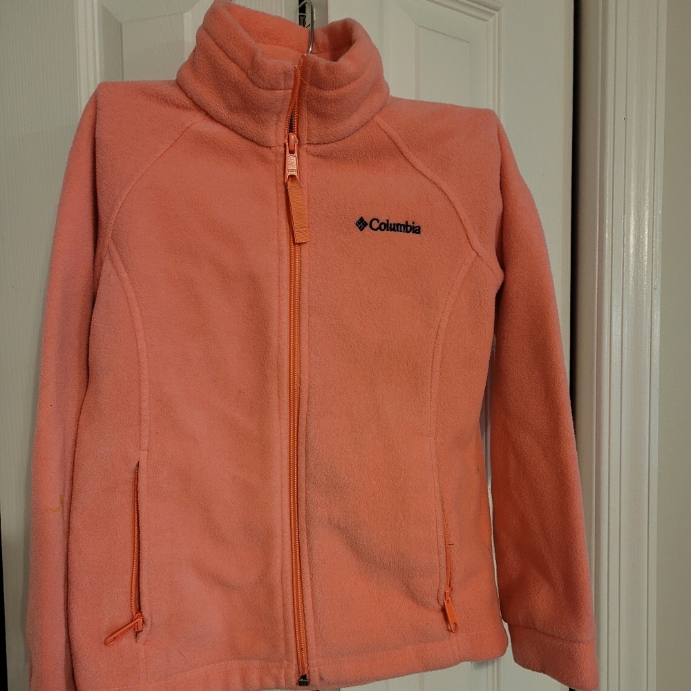 Peach Fleece Jacket